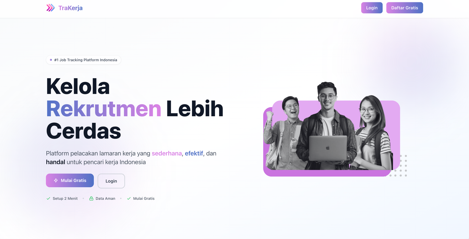 Career Tracking (TraKerja)